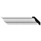 Ekena Millwork SAMPLE - 1 5/8"H x 1 5/8"P x 2 1/4"F x 12"L Odessa Traditional Smooth Crown Moulding SAMPLE-MLD01X01X02OD - alternate 1
